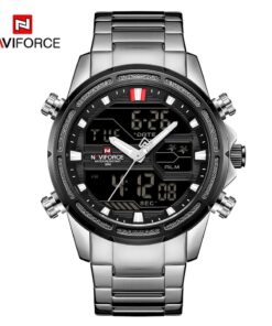 Premium Naviforce Digital Analogue 30M water resistant fashion wrist watch