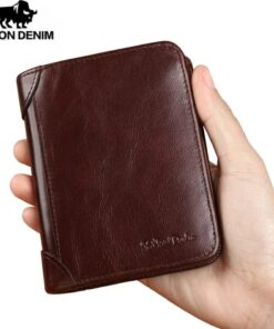 Bison Denim Men’s Cow Leather Wallet
