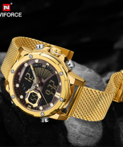 Luxury Naviforce N9172S Stainless Steel Men’s Quartz Watch