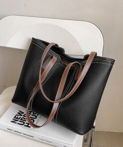 Alternative view of Premium Hobo high capacity women's leather handbag