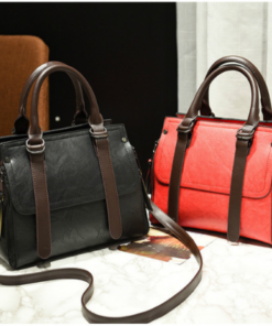 Vegan Premium Ladies Pu Leather Classic Handbag