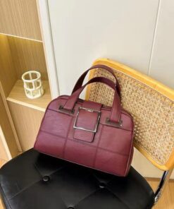 Classic RU Pu leather Crossbody Handbag