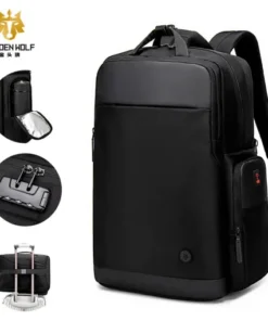 Golden King Premium 15.6” Anti-theft Waterproof Laptop and Travel Backpack
