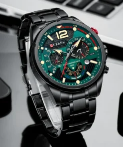 Premium Curren 8395 Men’s Chronograph Water Proof Wristwatch