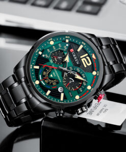 Alternative view of Premium Curren 8395 Men’s Chronograph Water Proof Wristwatch