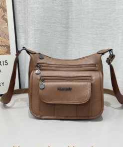 Alternative view of Vintage Rosemandy Classic Pu Leather Slingbag