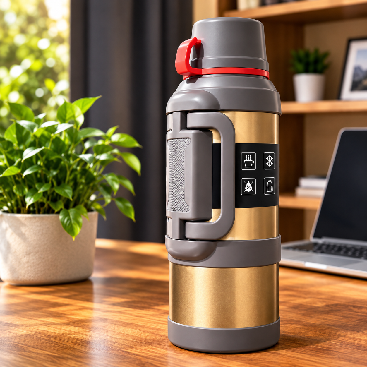 NRMEI Stainless Steel Insulated Outdoor Travel Thermos - Image 11
