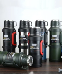 NRMEI Stainless Steel Insulated Outdoor Travel Thermos