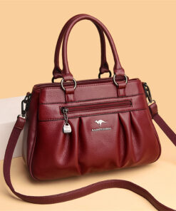 Alternative view of Kaidifeiniroo Vintange Pu Leather Luxury Handbag