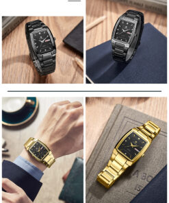 Alternative view of Luxury Unisex WWOOR Stainless Steel Wristwatch