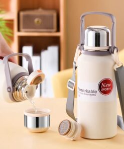 Alternative view of Portable Thermo Tumbler Stainless Steel Water Bottle/Vacuum Flask