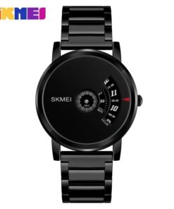 Minimalistic Skmei 1260 Men’s Quartz Wristwatch-Black