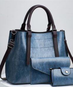 Alternative view of Angedanlia luxury ladies pu leather shoulder handbag