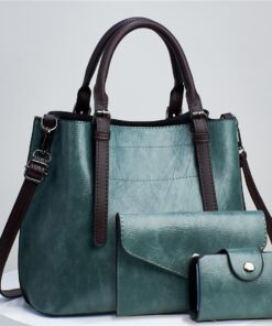 Angedanlia luxury ladies pu leather shoulder handbag