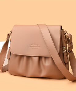 Vintage women retro messenger sling bag