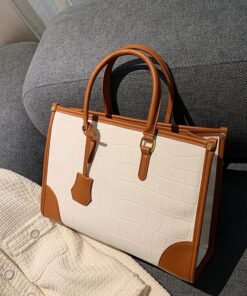Alternative view of Hebei classic luxury alligator pattern women handbag