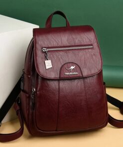 Lanybaige ladies classy pu leather backpack