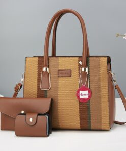 Premium 3pc queen medium capacity handbag