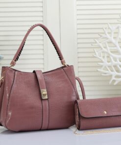 Alternative view of 2pc Classy alligator designer women handbag