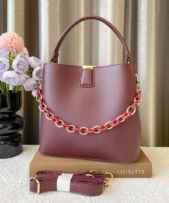 small with stylish chain new bucket design sling bag