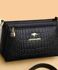 Alternative view of Classy designer crocod pattern ladies crossbody sling bag