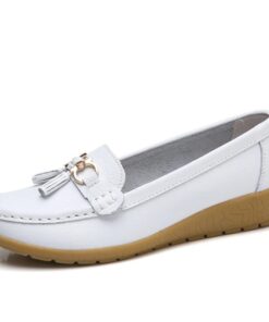 Alternative view of Classy trendy ladies flat sole loafer shoes