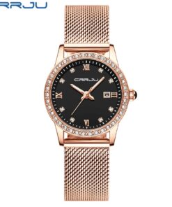 Alternative view of Premium CRRJU Luxurious Waterproof Quartz Ladies Wristwatch