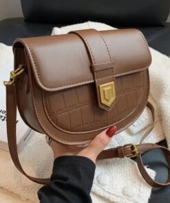 vintage saddle crossbody women's luxury sling bag