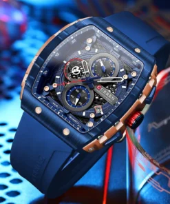 Premium Curren 8442 men's sporty casual wrstwatch