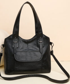 Premium front pocket design vintage large capacity handbag