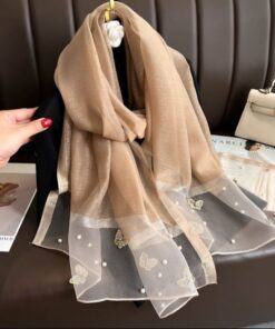 Alternative view of Premium Quality Stylish Butterfly design Scarf