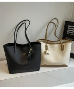 Premium versatile high quality pu leather ladies tote bag