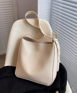 Alternative view of Small solid plain vintage design women's tote bag/Sling bag