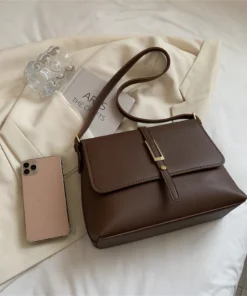 Vintage classic flap women's crossbody handbag