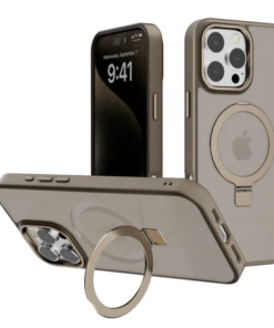 Premium Adannu Magsafe shock proof metal lens protector stand case for Iphone 12 Pro Max-16 Pro Max Series