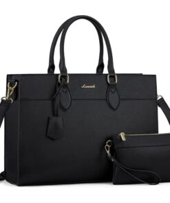 2pc elegant office laptop size ladies handbag
