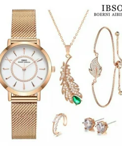 Alternative view of Premium IBSO Ladies Watch, Bracelet, Ring, Necklace & Earrings Gift set
