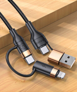 Premium Usams 60W PD Fast Charging 4 in 1 Cable