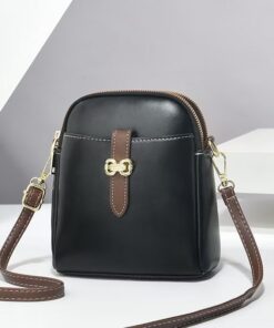 High quality mobile phone size ladies messenger clutch bag/ sling bag