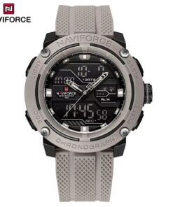Alternative view of NAVIFORCE NF7114 Dual Display Rubber Strap casual men's Watch