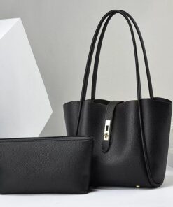 Alternative view of Trendy Korean style 2pc ladies medium capacity handbag