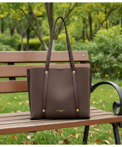 Loy ladies suede pu leather medium capacity tote bag