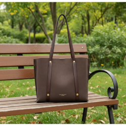 Loy ladies suede pu leather medium capacity tote bag