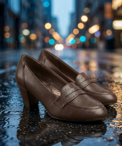 Alternative view of Women's Classy Premium Ultra Comfortable Penny Heel shoe