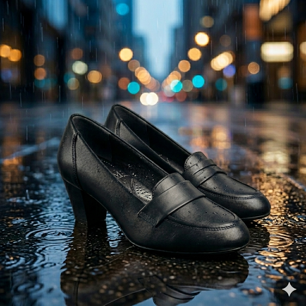 Women's Classy Premium Ultra Comfortable Penny Heel shoe - Image 15