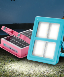 Portable Dplight F15-100 outdoor travel solar & Electric hook design emergency light
