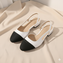 Alternative view of New pointed toe slingback ladies open shoes