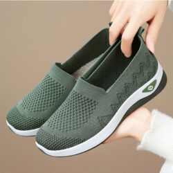 Ladies Lightweight Breathable Julie Orthopedic Flat Shoes