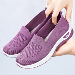Alternative view of Ladies Lightweight Breathable Julie Orthopedic Flat Shoes