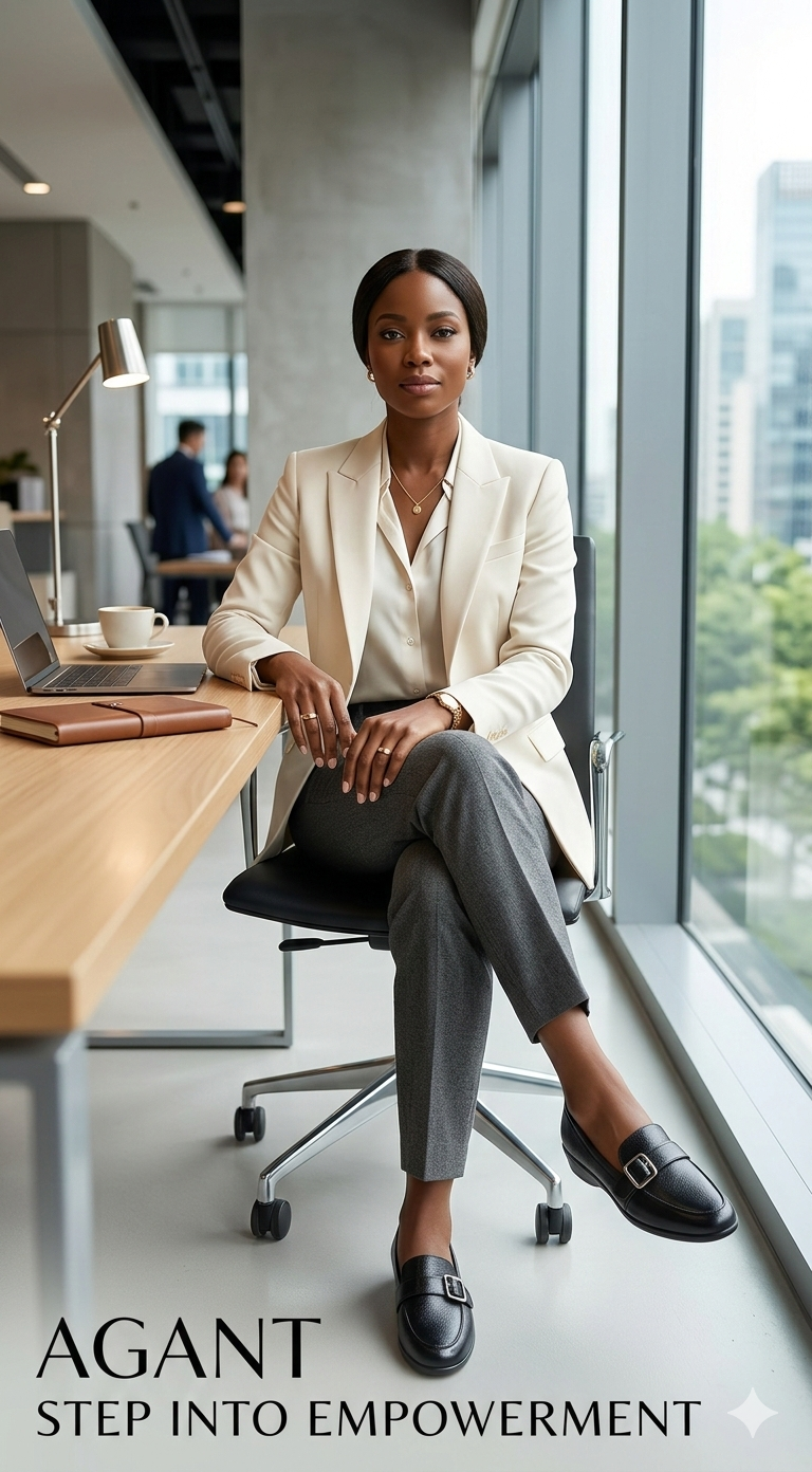 Classy Ladies 2026 official wear loafer shoes - Image 8